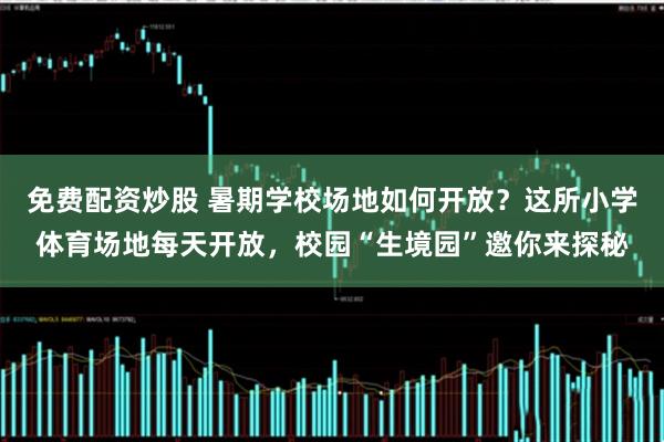 免费配资炒股 暑期学校场地如何开放？这所小学体育场地每天开放，校园“生境园”邀你来探秘